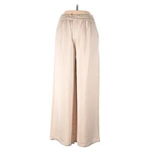 Interdee Paris Cream/Champagne Satin Wide Leg Pants - S